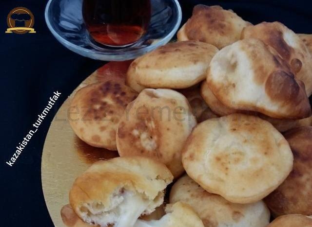 Kaşarlı Sucuklu Yağ Çekmeyen Pişi