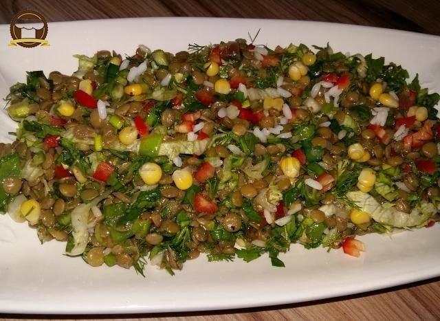 Yeşil Mercimek Salatası Tarifi