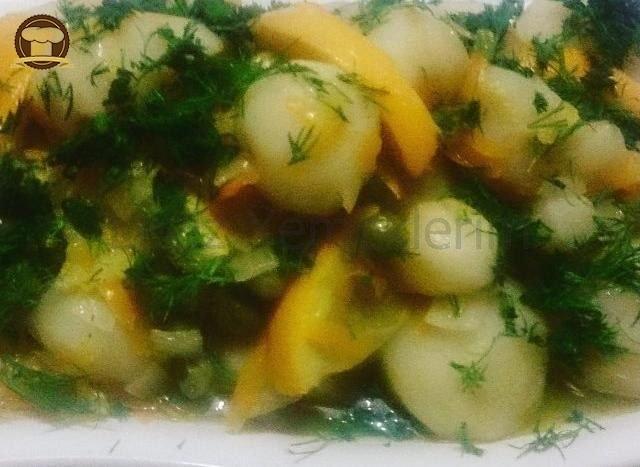 Portakallı Bezelyeli Yer Elması