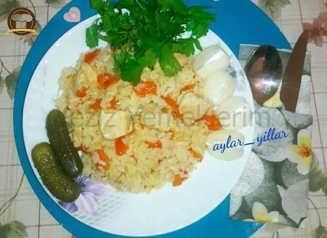 Tavuklu Türkmen Pilavı