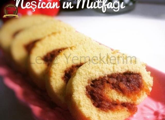 Elmalı Rulo Kek