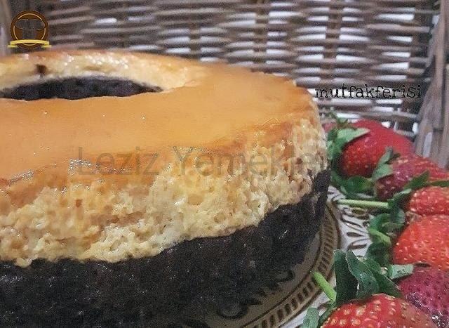 Krem Karamelli Kek Yapılışı