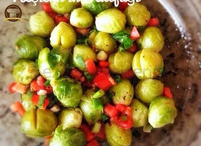 Brüksel Lahanası Salatası