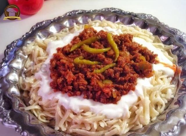 Enfes Kıymalı Yoğurtlu Erişte (Erişte Nazik)