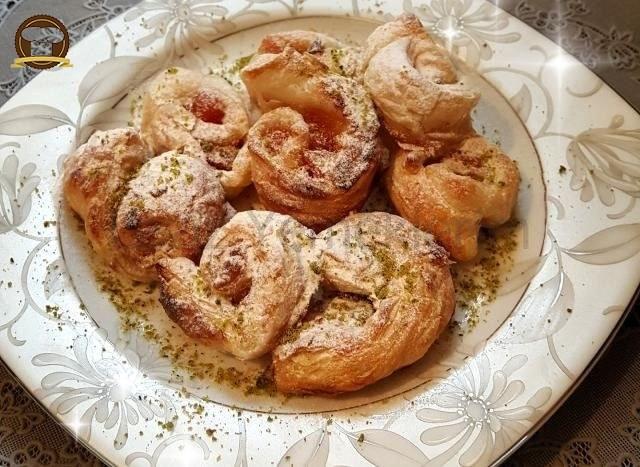 Reçelli Milföy Rulosu
