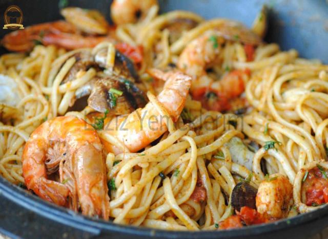 Deniz Mahsullü Spagetti