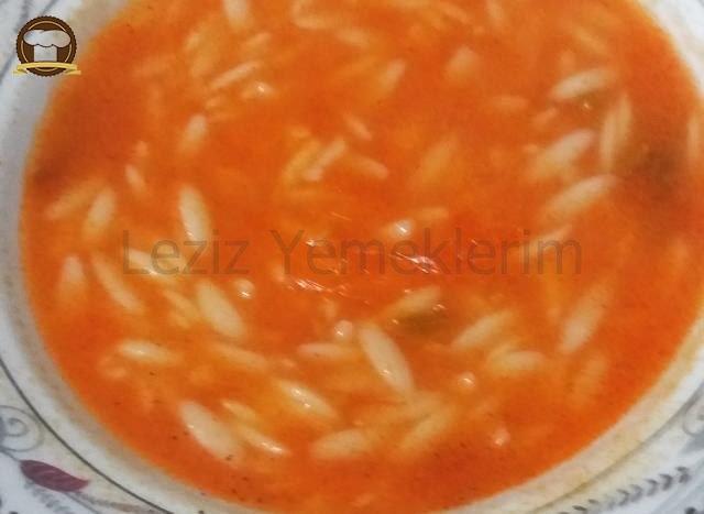 Domates Çorbası (Şehriyeli)