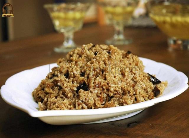 Erzurum Usulü Patlıcanlı Pilav