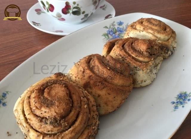 Haşhaşlı Rulo Çörek Tarifi