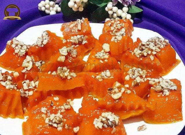 Fırın Poşetinde Kabak Tatlısı (Aşamalı)
