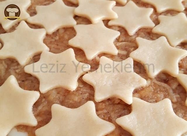 Muhallebili Elmalı Tart