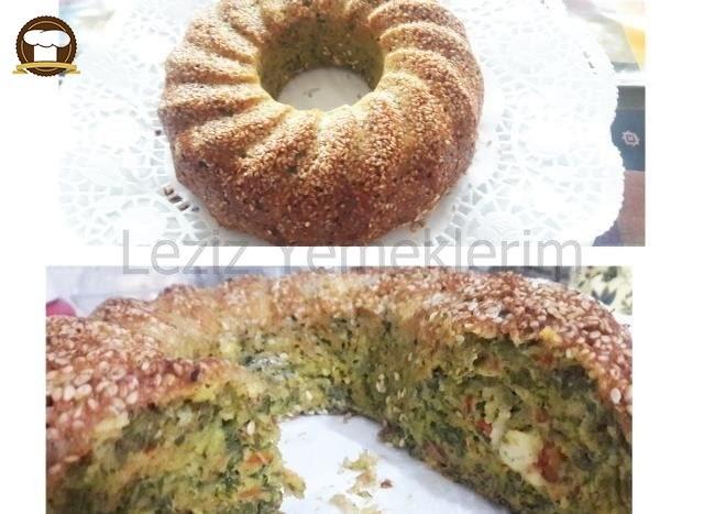 Pazılı Tuzlu Kek