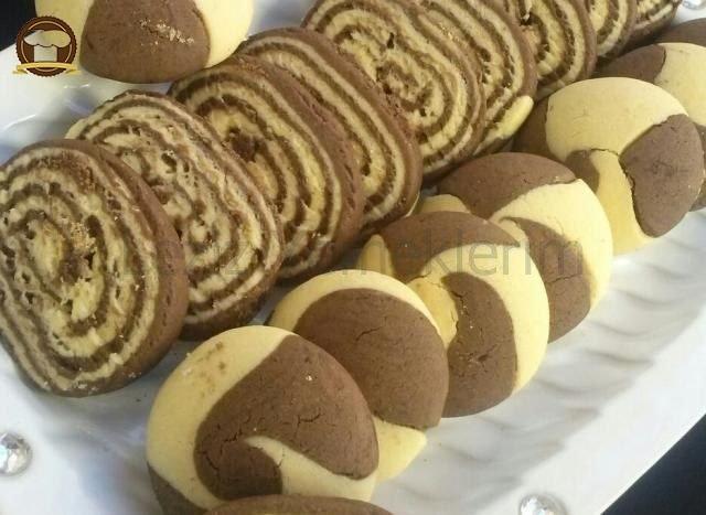 İki Renkli Kurabiye