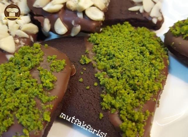 Çikolatalı Kalp Kurabiye