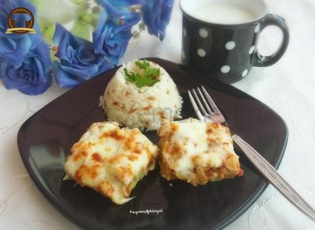 Beşamel Soslu Patatesli Tavuk