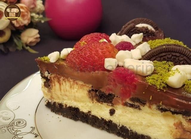 Oreolu Çikolatalı Cheesecake
