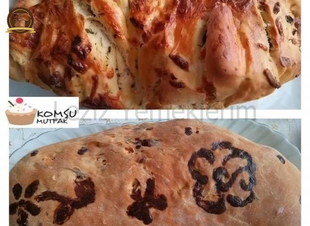 Kırmızı Biber Ve Rokalı Ekmek