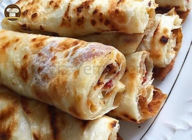 Sucuklu Kaşarlı Gözleme