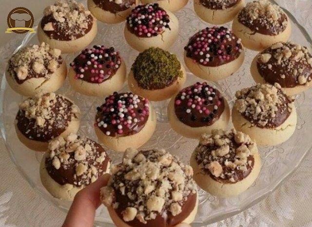 Çikolatalı Fındıklı Kurabiye