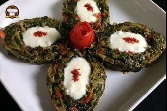 Yoğurtlu Ispanak Kavurması