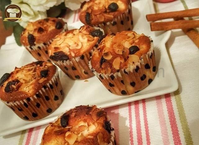 Elmalı Kuruyemişli Muffin