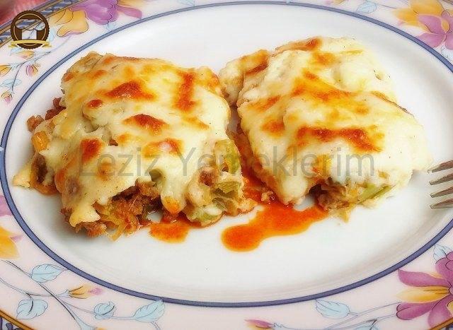Kıymalı Pırasalı Graten