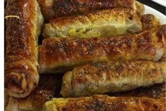 Haşhaşlı Ve Pastırmalı Çıtır Börek