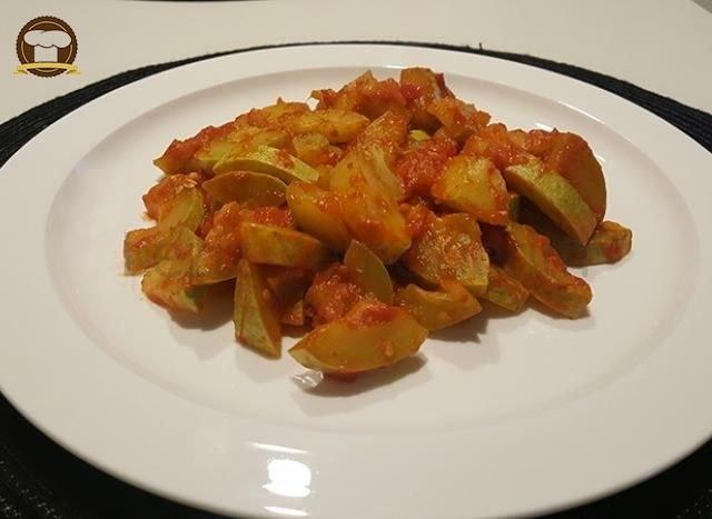 Zeytinyağlı Kabak Yemeği