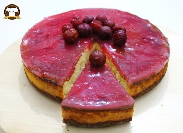 Vişneli Cheesecake Yapılışı
