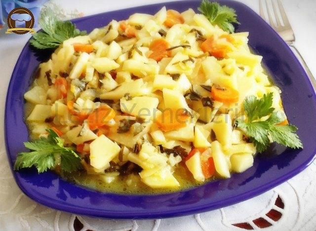 Portakallı Zeytinyağlı Kereviz