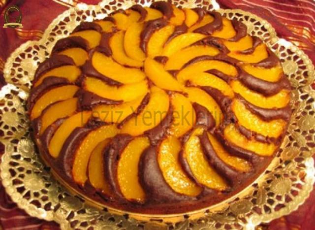 Şeftalili Pasta