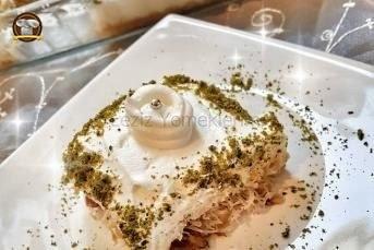 Muhallebili Kadayıf Tatlısı