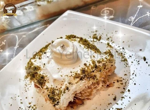 Muhallebili Kadayıf Tatlısı