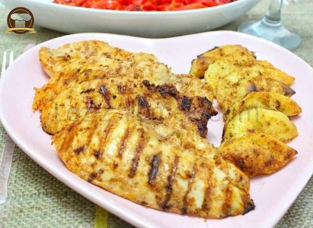 Soslu Izgara Tavuk (Pamuk Gibi)