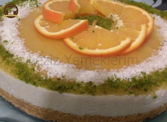 Portakallı Yalancı Cheesecake Tarifi