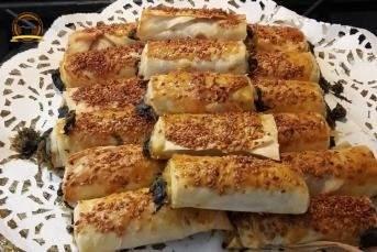 Ispanaklı Unlu Çıtır Börek