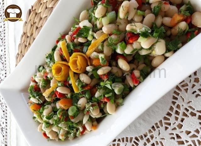 Kuru Fasulye Salatası