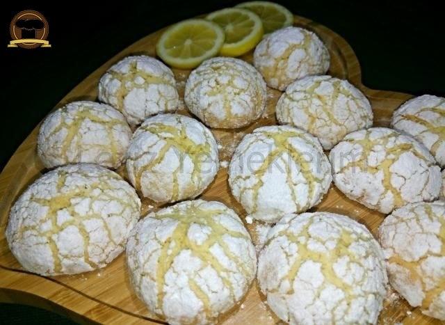 Limonlu Çatlak Kurabiye (Nişastasız)