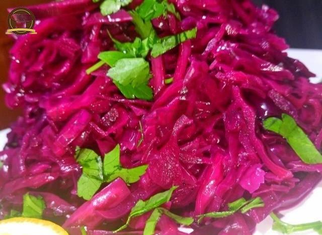 Ertesi Güne Hazır Mor Lahana Salatası (Lokanta Usulü)