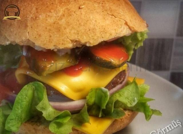 Ev Yapımı Hamburger
