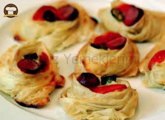 Pizza Börek Yapımı