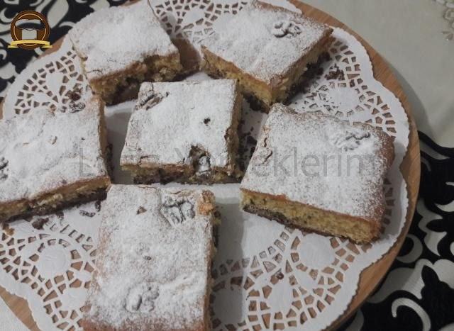Bisküvi Tabanlı Elmalı Kek