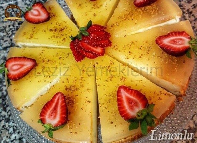 Limonlu Cheescake Tarifi