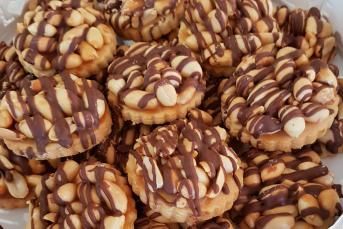 Karamelli Fıstıklı Kurabiye