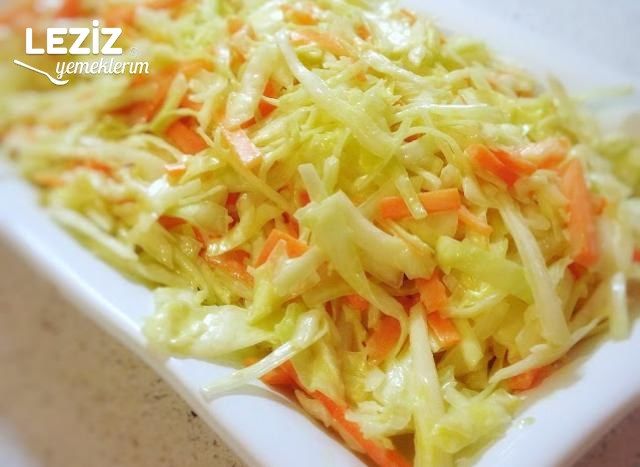 Coleslaw Salata (Lahana Salatası)