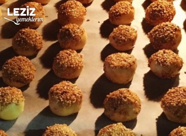 Susamlı Kurabiye Yapılışı