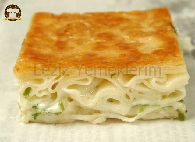 Çeçil Peynirli Su Böreği