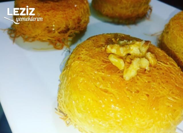 Muffin Kalıbında Kolay Porsiyon Kadayıf