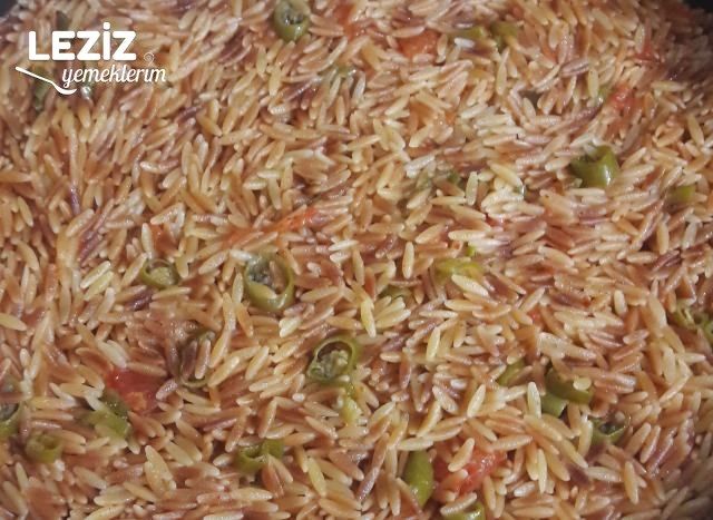Sebzeli Şehriye Pilavı