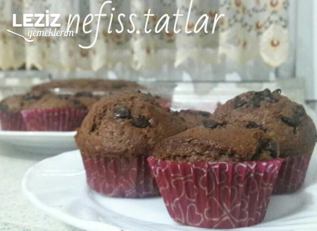 Portakallı Çikolatalı Muffin